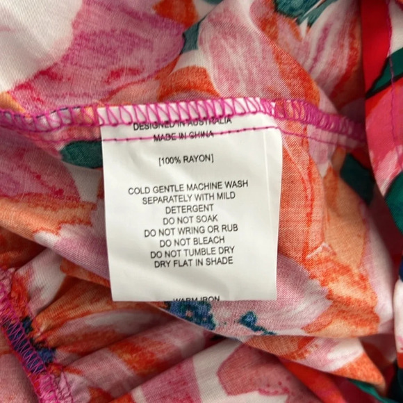 Abel the label ATL Anthropologie floral high-low Dress - Picture 14 of 15